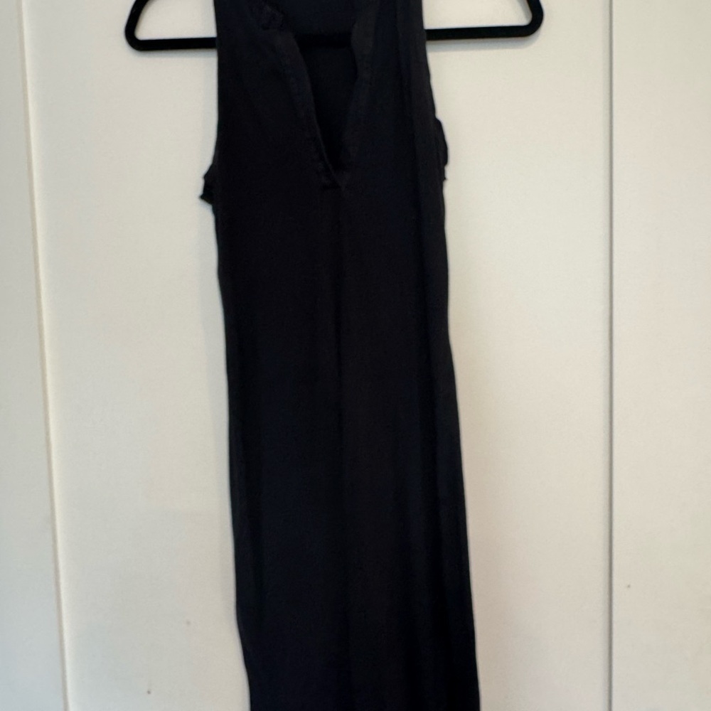James Perse Black Maxi Dress